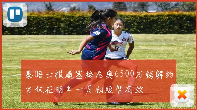 泰晤士报道塞梅尼奥6500万镑解约金仅在明年一月初短暂有效